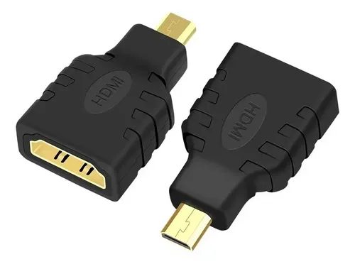 ADAPTADOR HDMI FEMEA P/ MICRO HDMI MACHO