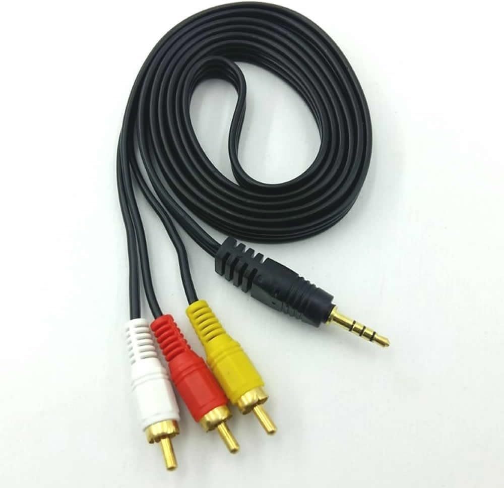 CABO P2 P/ RCA 3 VIAS 5MTS