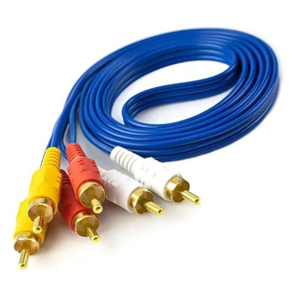 CABO RCA P/ RCA 3 VIAS 1.5MTS