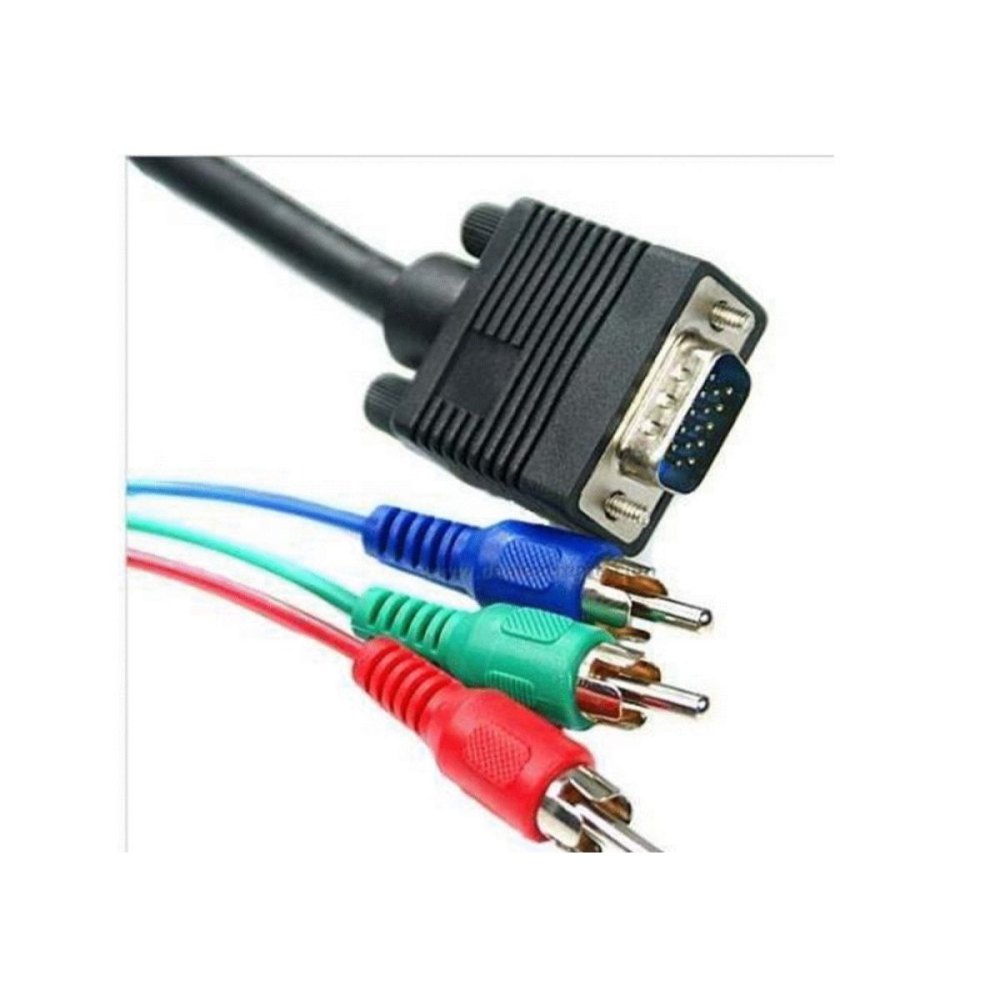 CABO VGA P/ RCA 3 VIAS 1.8MTS
