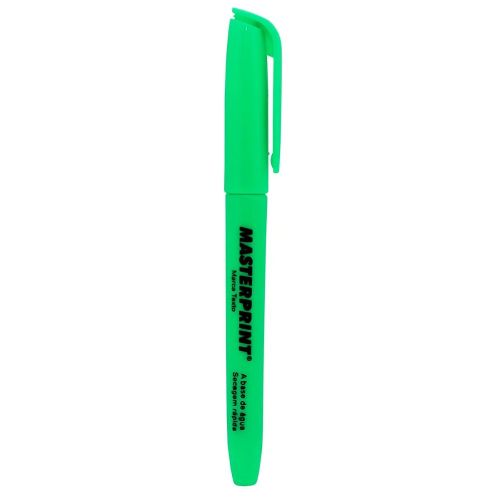 CANETA MARCA TEXTO VERDE