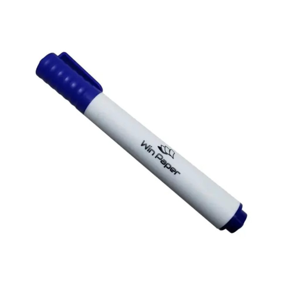 CANETA MARCADOR QUADRO BRANCO AZUL