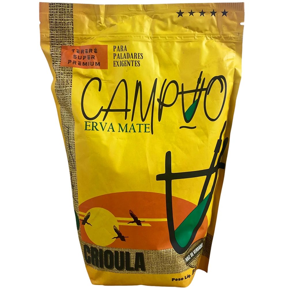 ERVA MATE TERERE 500GR CRIOULA PREMIUM - CAMPAO