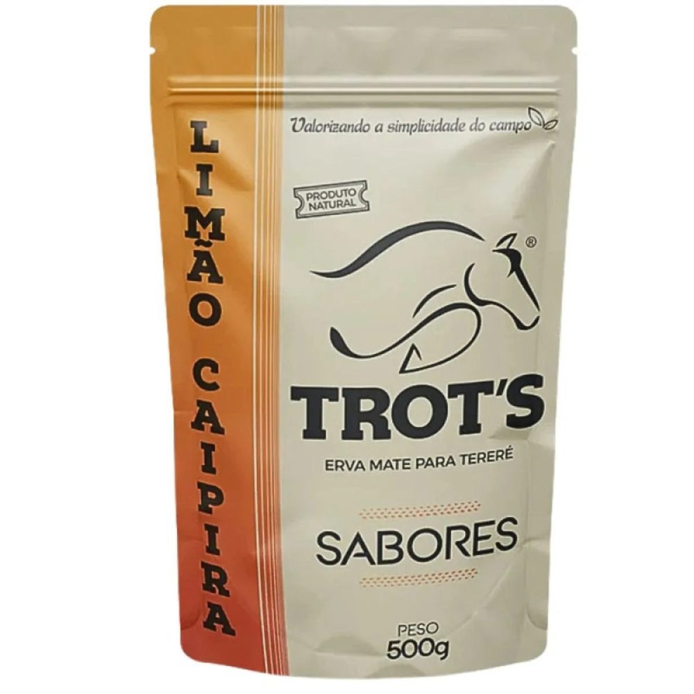 ERVA MATE TERERE 500GR LIMAO CAIPIRA - TROTS