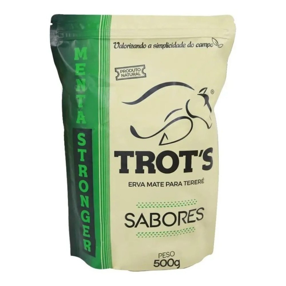 ERVA MATE TERERE 500GR MENTA STRONGER - TROTS