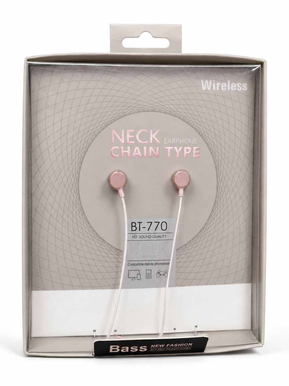 FONE BLUETOOTH TIPO CORDAO BT-770 - NEW FASHION