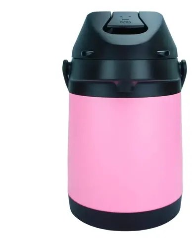 GARRAFA TERMICA INOX PRESSAO ROSA 2.5L