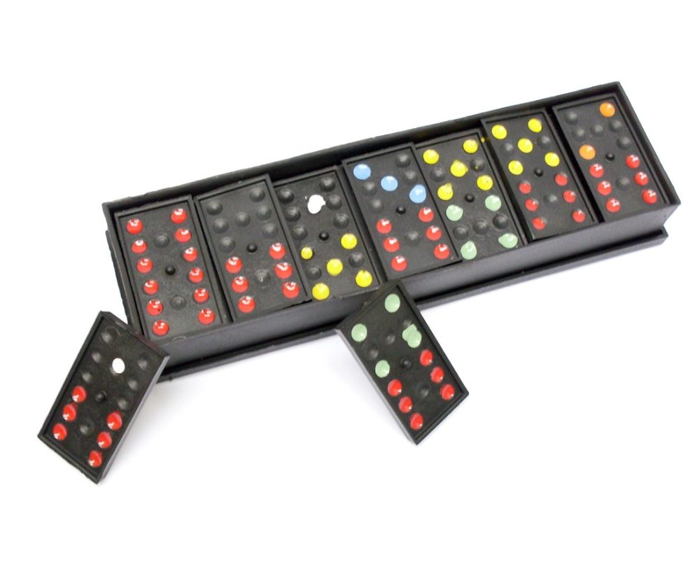 JOGO DOMINO PLASTICO