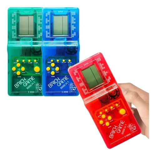 JOGO MINI GAMER RETRO PORTATIL