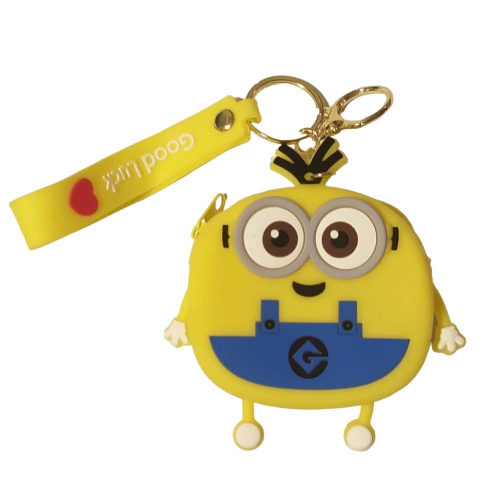 PORTA MOEDAS SILICONE DIVERSOS PERSONAGENS