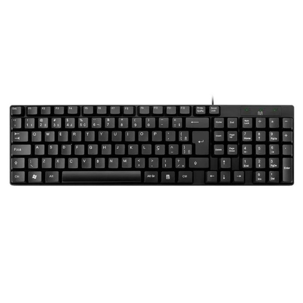 TECLADO C/ FIO SLIM PADRAO