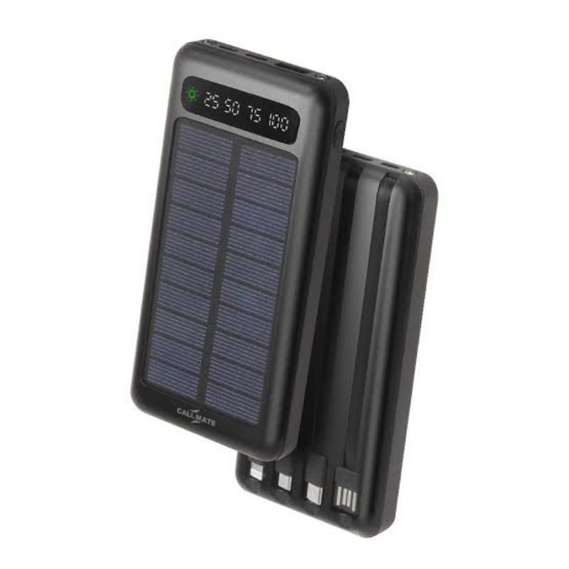 POWER BANK 10.000MAH C/ CARREGAMENTO SOLAR