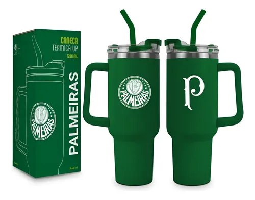 COPO TERMICO QUENCHER PALMEIRAS 1200ML - BRASFOOT