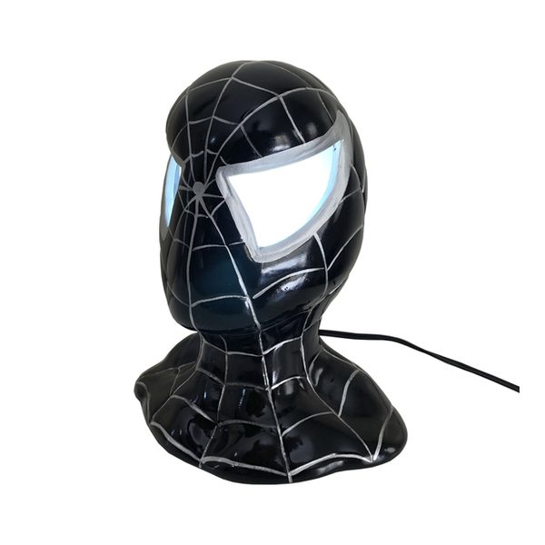 LUMINARIA CRIATIVA MESA HOMEM ARANHA PRETO - DECORFUN