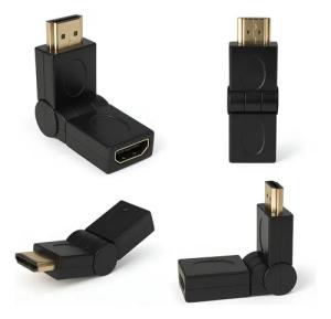ADAPTADOR HDMI EMENDA GIRATORIO HDMI MACHO P/ HDMI FEMA