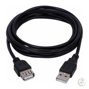 CABO USB EXTENSOR FEMEA P/ USB MACHO 5MTS