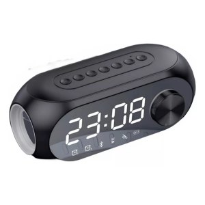 CAIXA DE SOM 5W BLUETOOTH C/ RELOGIO AL-8353 - ALTOMEX