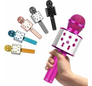 MICROFONE KARAOKE C/ CAIXA SOM 3W