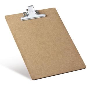 PRANCHETA A4 MDF C/ PROTETOR METAL