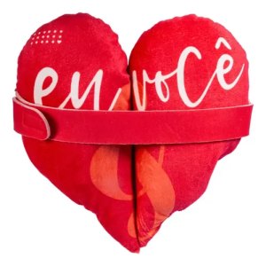 PRESENTE ALMOFADA ABRACO EU E VOCE - UATT