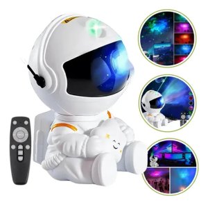 PROJETOR LUZ NOTURNA ASTRONAUTA