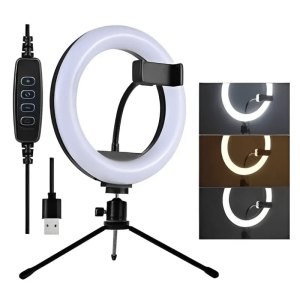 RING LIGHT 8'' C/ TRIPE 2.10MTS