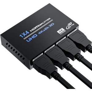 SELETOR SWITCH SPLITTER 4 PORTA HDMI - EXBOM/LELONG