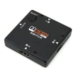 SELETOR SWITCH HUB 3 PORTAS HDMI 1080P