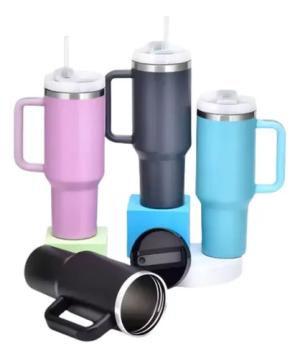 COPO TERMICO QUENCHER C/ ALCA E CANUDO 1.2L ESTAMPADO