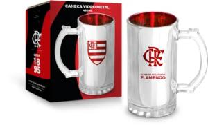 CANECA ACRILICA FLAMENGO 400ML - BRASFOOT