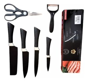 FACA COZINHA JOGO C/ 6PCS