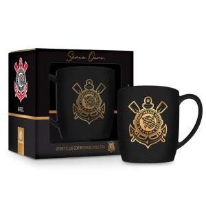 CANECA PORCELANA URBAN CORINTHIANS 300ML - BRASFOOT