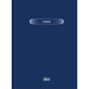LIVRO CAIXA GRANDE 100 FOLHAS