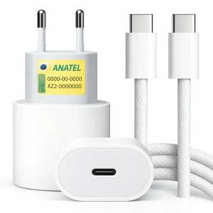 CARREGADOR P/ CELULAR TIPO C X TIPO C 20W